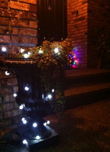 LED Lit Urn
